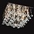 cheap Ceiling Lights-1-Light SL® 46(18.3&quot;) Crystal Chandelier Metal Crystal Chrome Traditional / Classic 110-120V / 220-240V / G4