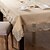 cheap Tablecloth-Linen / Cotton Blend Square Table Cloths