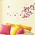 billige Vægklistermærker-Doudouwo ® Florals The Beautiful Peach Blossom Wall Stickers
