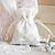billige Gaveæsker-Cuboid silke favorholder med snørebånd favoriserer poser-12 bryllup favoriserer