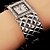 abordables Vip Deal-rétro en métal de diamant de montre de mode de magnifiques femmes