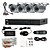 cheap DVR Kits-KARE 8CH CCTV DVR 4* 600TVL SONY CCD Day Night Outdoor Security Camera Surveillance System Kit