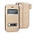 abordables Coques pour Téléphone &amp; Protections d&#039;Ecran-Coque Pour iPhone 4/4S / Apple iPhone 4s / 4 Coque Intégrale Dur faux cuir