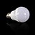 olcso Izzók-3W E26/E27 LED gömbbúrás izzók A60(A19) 10 SMD 2835 200-270 lm Meleg fehér AC 220-240 V 5 db.