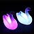 levne Světla-Coway Vinyl Krásné barevné Swan LED noční světlo