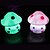 voordelige Decoratie &amp; Nachtlampje-Coway Lovely Mushroom stijl kleurrijk licht LED Night Lamp