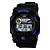 economico Orologi sportivi-SKMEI Per uomo Orologio digitale Orologio da polso Digitale Calendario Cronografo Resistente all&#039;acqua LCD Gomma Banda Con ciondoli Nero