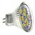 baratos Lâmpadas-2 W Lâmpadas de Foco de LED 200-250 lm GU4(MR11) MR11 9 Contas LED SMD 5730 Decorativa Branco Frio 12 V / CE / RoHs