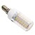 cheap Light Bulbs-E14 LED Corn Lights 42 leds SMD 5730 Warm White 420lm 3000K AC 220-240V