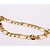 abordables Esposos-Hombre Cadenas y esclavas Cadena Figaro Cadena de caja Moda Clásico Dubai Cobre Pulsera pulsera Dorado Para Fiesta Casual Diario / Chapado en Oro / Chapado en Oro