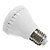 abordables Ampoules électriques-2 W Spot LED 90-120 lm E26 / E27 A60(A19) 12 Perles LED SMD 5050 A détecteur Blanc Chaud Blanc 220-240 V / RoHs