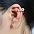 ieftine Inele de Ureche-Pentru femei Cătușe pentru urechi Lux Ștras Diamante Artificiale cercei Bijuterii Pentru Nuntă Petrecere Zilnic Casual Sport