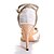 cheap Women&#039;s Sandals-Women&#039;s Summer Heels Glitter Party &amp; Evening Stiletto Heel Buckle Multi-color