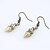 cheap Earrings-Fashion Metal Bullets Earrings