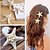 cheap Hair Jewelry-Women&#039;s Other Alloy Hair Clip, Cute Party All Seasons Gold