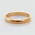 cheap Vip Deal-U7 High Quality 18K Chunky Gold Filled Ring Classic Simple with 18K Stamp