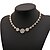 abordables Bijoux de Noël1-le collier de bijoux en argent des femmes jimei style féminin classique