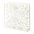 cheap Kitchen Storage-Flower Shape Napkin Holder White Steel 17X17X4CM