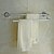 お買い得  浴室アクセサリー-タオルバー クロム ウォールマウント 62*14*12cm(24.4*5.5*4.72inch) 真鍮 モダン