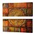 billige Abstrakte malerier-Hang malte oljemaleri Håndmalte - Abstrakt Klassisk Tradisjonell Inkluder indre ramme / Stretched Canvas