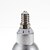 preiswerte Leuchtbirnen-4 W LED Spot Lampen 2800 lm E14 60 LED-Perlen SMD 3528 Warmweiß 220-240 V