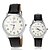ieftine Ceasuri la Modă-Bărbați Pentru femei Pentru cupluri Ceas de Mână Ceas La Modă Ceas Casual Quartz cald Vânzare PU Bandă Vintage Negru Alb Roșu Maro