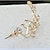 ieftine Cercei la Modă-Pentru femei Cătușe pentru urechi - Diamante Artificiale Lux stil minimalist Bijuterii Argintiu / Auriu Pentru Zilnic