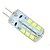 cheap LED Bi-pin Lights-2.5 W LED Bi-pin Lights 200-250 lm G4 24 LED Beads SMD 2835 Warm White Cold White 12 V / 10 pcs / RoHS