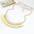 cheap Necklaces-Women&#039;s Choker Necklace Layered Necklace Layered Ladies European Fashion Multi Layer Resin Rhinestone Plastic White Black Yellow Rose Necklace Jewelry For Daily / Imitation Diamond