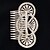 cheap Hair Jewelry-Cute Golden Round Flower Hair Comb Headband for Women Party Jewelry with Clear Rhinestone