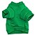 tanie Ubrania dla psów-Kot Psy T-shirt Kreskówki Śłodkie Zima Ubrania dla psów Niebieski Zielony Różany Kostium Bawełna XS S M L