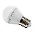preiswerte Leuchtbirnen-1pc 2 W LED Kugelbirnen 80-150 lm E26 / E27 G45 10 LED-Perlen SMD 2835 Sensor Geräusch aktiviert Weiß 220-240 V / RoHs