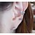 cheap Ear Cuffs-Women&#039;s Synthetic Diamond Stud Earrings Ear Cuff Imitation Pearl Rhinestone Earrings Jewelry For Wedding Party Daily Casual