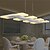 Недорогие Подвесные огни-LightMyself™ 8-Light 84(33.07&quot;) Мини / LED Подвесные лампы Окрашенные отделки Современный современный 110-120Вольт / 220-240Вольт