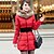 cheap Women&#039;s Coats &amp; Trench Coats-MEROKETTY®Women&#039;s Fur Collar Hooded Plus Size Parka with Belt