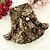 cheap Girl&#039;s Clothing-Girl&#039;s Fashion Leopard Style  Coats Lovely Princess  Winter Coats