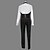 ieftine Anime Costume-Inspirat de Black Butler Sebastian Michaelis Anime Costume Cosplay Costume Cosplay Mată Manșon Lung Vestă / Pantaloni / Smoching Pentru Bărbați / Pentru femei