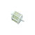 billige Lyspærer-3000lm R7S LED-kornpærer T 24 LED perler SMD 5050 Varm hvit / Kjølig hvit 85-265V