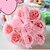Недорогие Гаджеты для ванной-9 романтических форме сердца розы мыло цветы (случайный цвет)