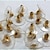 economico Orecchini-Chiusura / gancio dell&#039;orecchino For Per donna Informale Giornaliero Placcato in oro Oro