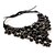 abordables Collares-Gargantillas Gargantillas / Collar / Collares Declaración / Collares Vintage Joyas Boda / Fiesta De Moda Tela de Encaje Negro 1 pieza
