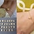 voordelige Armband-vrouwen galvaniseren en het polijsten van het Engels alfabet armband (willekeurig patroon)