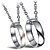 Недорогие Модные ожерелья-Ожерелья с подвесками  -  Титановая сталь Сердце Мода Серебряный Ожерелье Назначение Свадьба, Для вечеринок, Повседневные