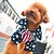 abordables Ropa para perro-Perro Camiseta Ropa para Perro Ropa para cachorros Trajes De Perro Rojo Azul Disfraz para perro niña y niño Algodón XXS XS S M L