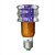voordelige Gloeilampen-jiawen® e27 3w rgb 16 kleuren kristal LED lamp met afstandsbediening (ac 100-220V)