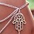 cheap Chain Link Bracelets-Women&#039;s Flowers Lace Hand Chain Ring Bracelet