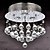 tanie Lampy sufitowe-QINGMING® Lampy sufitowe Downlight Chrom Metal Kryształ 110-120V / 220-240V / GU10
