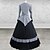 Χαμηλού Κόστους Ιστορικές &amp; Vintage Στολές-Βασίλισσα Ελισάβετ Victorian Μεσαίωνα 18ος αιώνας Φορέματα Σύνολα Χορός μεταμφιεσμένων Γυναικεία Βαμβάκι Στολές Πεπαλαιωμένο Cosplay Πάρτι Χοροεσπερίδα Μακρυμάνικο Μακρύ Μήκος Βραδινή τουαλέτα