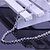 voordelige Herenkettingen-Kettingen Lang Mariner Chain Gepersonaliseerde Modieus Titanium Staal Zilver Kettingen Sieraden Voor Kerstcadeaus Dagelijks Causaal