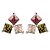 Недорогие Серьги-s&amp;amp;v латунь с кубическими серьгами из стерлингов из циркония (больше цветов) элегантный стиль